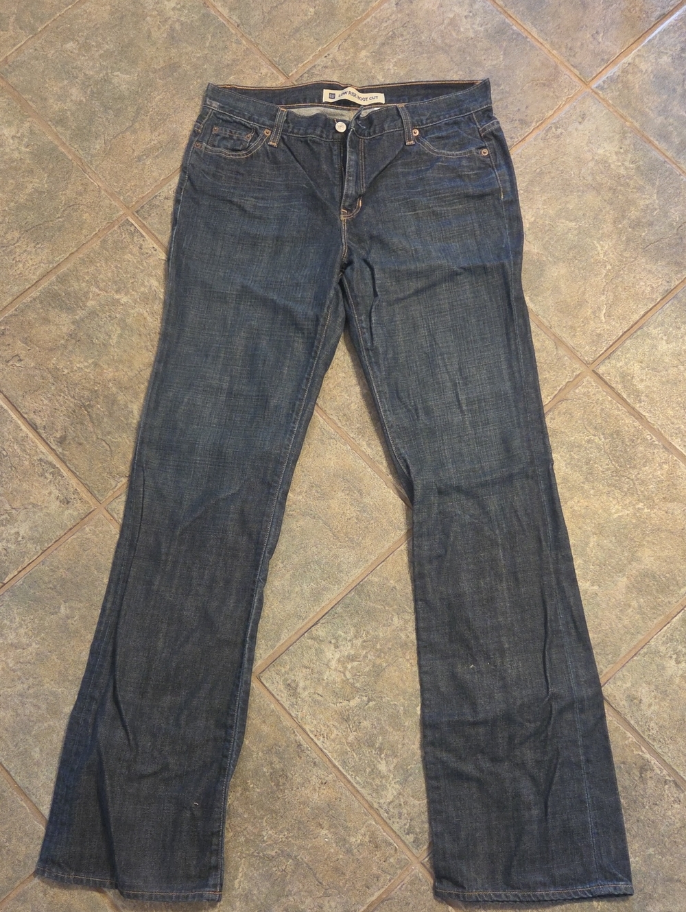 GAP Women's Dark Indigo Flare Jeans